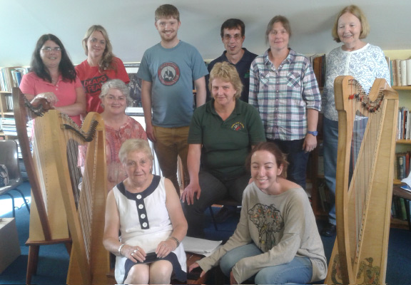Oisín Morrison's class at Oideas Gael, summer 2014.