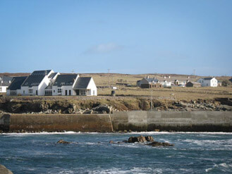 Houses on Tory Island